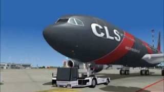 CLS COMERCIAL LEVEL SIMULATIONS AIRBUS A340500600 [upl. by Onirotciv541]