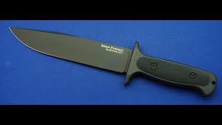 Cold Steel Drop Forged Survivalist Bowiemesser  wwwpizziniat [upl. by Llirret851]