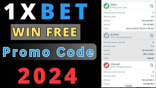 1xbet promo code 2024  1xbet promo code kaise check kare  1xbet promo code kaise banaye [upl. by Yorgen]