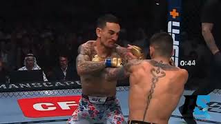 Ilia Topuria VS Max Holloway  KO  FULL FIGHT [upl. by Azeret]