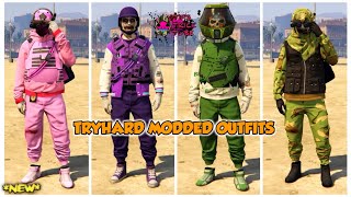 GTA 5 ONLINE  HOW TO GET MULTIPLE MODDED OUTFITS No TRANSFER GLITCH GTA 5 Clothing Glitches [upl. by Yhpos180]