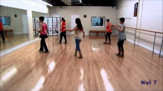 Peligrosa  Ria Vos  Line Dance Dance amp Teach [upl. by Meuser]