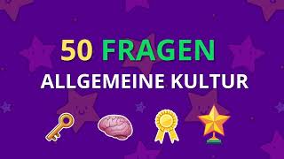 Wie gut ist dein Allgemeinwissen Mach dieses 50FragenQuiz um es herauszufinden [upl. by Norby]