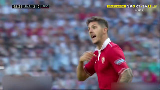 Real Madrid 2 1 Sevilla Jovetic GOAL 49 [upl. by Dewitt]