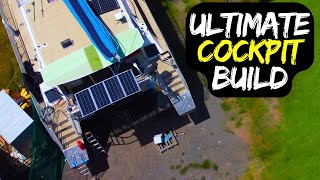 Building a Custom DREAM Cockpit on Our Aluminium Catamaran  Aluminum Catamaran Build Ep 108 [upl. by Kloster]