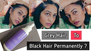 Covert Grey Hair into Black Permanently  1 DARKENYL Hair Serum  Non Sponsored 100 Honest Review [upl. by Sherry]