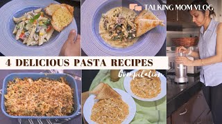 4 Healthy Pasta Recipes  Quick Meal Ideas  Vegetarian Pasta Recipes  Kid Friendly Meal Ideas [upl. by Nylirem]