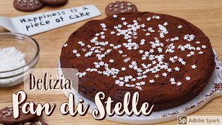 DELIZIA PAN DI STELLE 🌟 TORTA SENZA FARINA E SENZA LIEVITO 🌟 [upl. by Arabrab835]