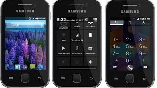 Installing Android 4 4 Kitkat on Samsung Galaxy Y S5360 [upl. by Neleh251]