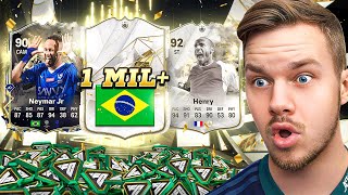 Packer ICON til over 1000000 coins i min VILDESTE BLACK FRIDAY packopening NOGENSINDE [upl. by Sainana]