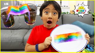 DIY Rainbow Science Experiments with 1hr activities for kids to do at home [upl. by Ogait997]