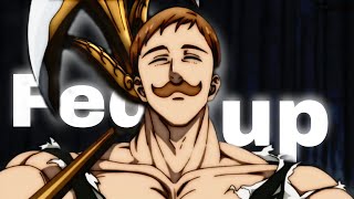 Fed up  Escanor edit  Anime edit [upl. by Kasey429]