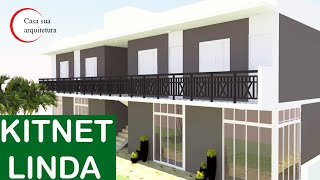 KITNET PROJETO COM PONTO COMERCIAL [upl. by Chambers733]