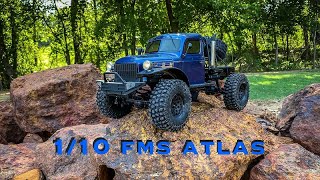 In Depth Review of the RocHobby Atlas 4X4 110 Scale Truck FMS [upl. by Felicidad891]