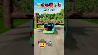 Help Me Get My Crush Attention In A Car Jump Challenge 🚗 😎 shorts beamngdrive [upl. by Cassady813]