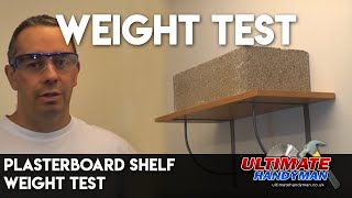 Plasterboard shelf weight test [upl. by Romina458]