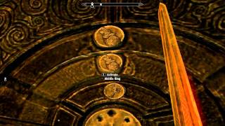 The Elder Scrolls V  Skyrim  Forbidden Legend quest  Gauldur Amulet fragment in Folgunthur [upl. by Alfy]