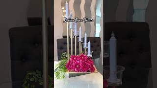 DOLLAR TREE CENTERPIECE DIY TABLE DECOR DIY candelabra diyideas diy diycrafts fyp dollartree [upl. by Kinelski]