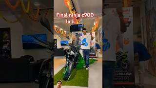 Final ninja z900 la li 🎉 shortsfeed shorts [upl. by Noryak]