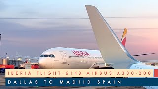 Dallas to Madrid to Chicago on IBERIA Airlines [upl. by Goetz]