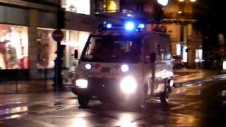 Old Paris Ambulance Responding French Siren WigWags [upl. by Saberio]