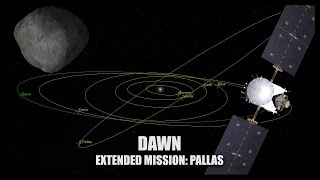 Dawn Extended Mission Pallas  Orbiter Space Flight Simulator 2010 [upl. by Auhsoj742]