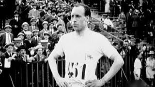 The Flying Scotsman takes gold and sets a new record  Eric Liddell  Paris 1924 Olympic Games [upl. by Hecht495]