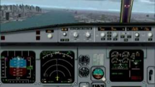 USAir 1549 Ditching Simulation  FS9 [upl. by Card]