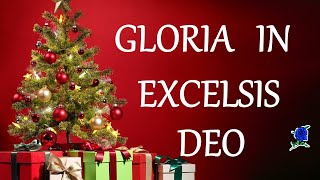 GLORIA IN EXCELSIS DEO Angels We Have Heard On High LYRICS [upl. by Trilbee764]