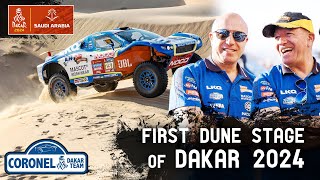 Only DUNES 🏜️ and SAND in stage 5  Dakar 2024 [upl. by Cyndie]