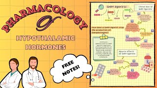 Hypothalamic Hormones  Pharmacology Lecture  Mini Katzung [upl. by Anirat]