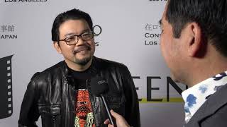 John Aoshima Carpet Interview at JScreen Industry Event [upl. by Bolme]