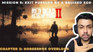 RDR 2  Chap 2 Horseshoe Overlook  Exit Pursued By A Bruised Ego BuddyGameplay  HindiUrdu [upl. by Nhguaved]