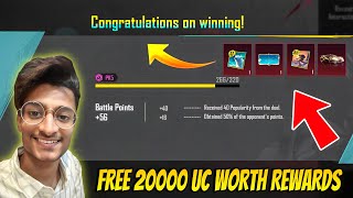 😍BGMI NEW UPDATE IS HERE  UPDATE 30 EVENT  FREE 20000 UC WORTH REWARD ParasOfficialYT [upl. by Etneciv]