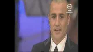 FIFA World Player of the Year 2006  Cannavaro [upl. by Van]