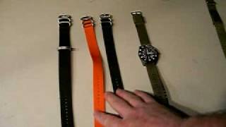 Maratac® Watch Straps and how to wear them [upl. by Rapsag855]