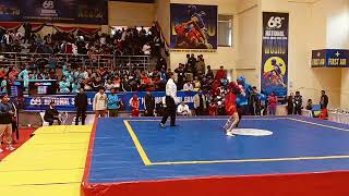 45 kg wt category bout Wushu U 17 Girls JAMMU KASHMIR VS WEST BENGAL [upl. by Kral]