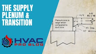 HVAC Duct Design Mastery The Supply Plenum amp Transition Decoded for Sales Pros [upl. by Yriek]