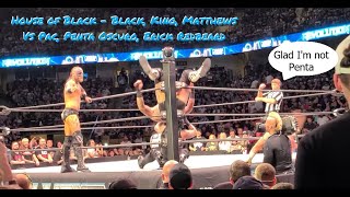 FULL MATCH House of Black  Black King Matthews Vs Pac Penta Oscuro Erick Redbeard 3622 [upl. by Sheepshanks]