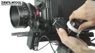 Use CINEGEARS Extreme Motor and LANC Remote REC Trigger to control Blackmagic URSA [upl. by Naujed382]