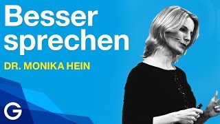 Stark amp sicher sprechen Die perfekte Stimme in 5 Schritten  Monika Hein [upl. by Veedis]