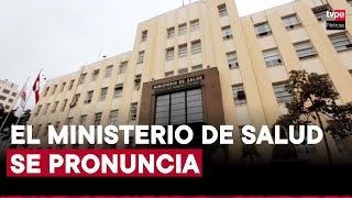 Minsa informa sobre la atención de servicios de salud durante la semana del APEC 2024 [upl. by Norrag]