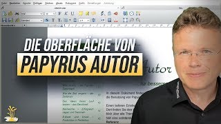 In Papyrus Autor zurechtfinden Aufbau und Oberfläche Papyrus Autor Tutorial 2 [upl. by Weigle]