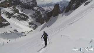 Scialpinismo Tofana di Rozes [upl. by Eilasor751]