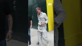 BradPitt e InesdeRamon a NewYork vanno a visitare una galleria d’arte [upl. by Boleslaw]