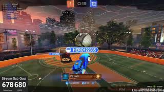 Rocket League Playing Private Lobbies With Subscribers code in desc [upl. by Nireil892]