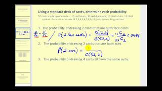 Determining Probability Using Combinations [upl. by Seavey786]