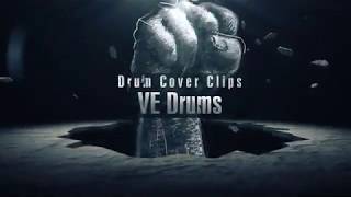 WASP  Heavens hung in black  Drum Cover by VE Drums [upl. by Leilamag643]