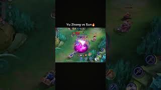 Yu Zhong vs Sun💀 mobilelegends mlbb yuzhong shorts fyp [upl. by Orly834]