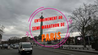 Semi marathon de Paris 2024 Entrainement [upl. by Benedick]